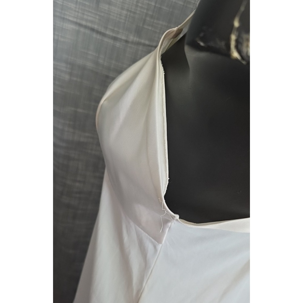 Vintage Vanity Fair Full Slip Antron III Nylon Size 34 Ivory White Fairy Prairie - Picture 3 of 14
